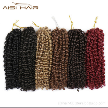 Aisi Hair Synthetic Marly Braids Hair Extensions Black Brown Bug Afro Crochet Hair Braids for Black Women